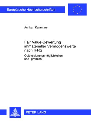 cover image of Fair Value-Bewertung immaterieller Vermoegenswerte nach IFRS